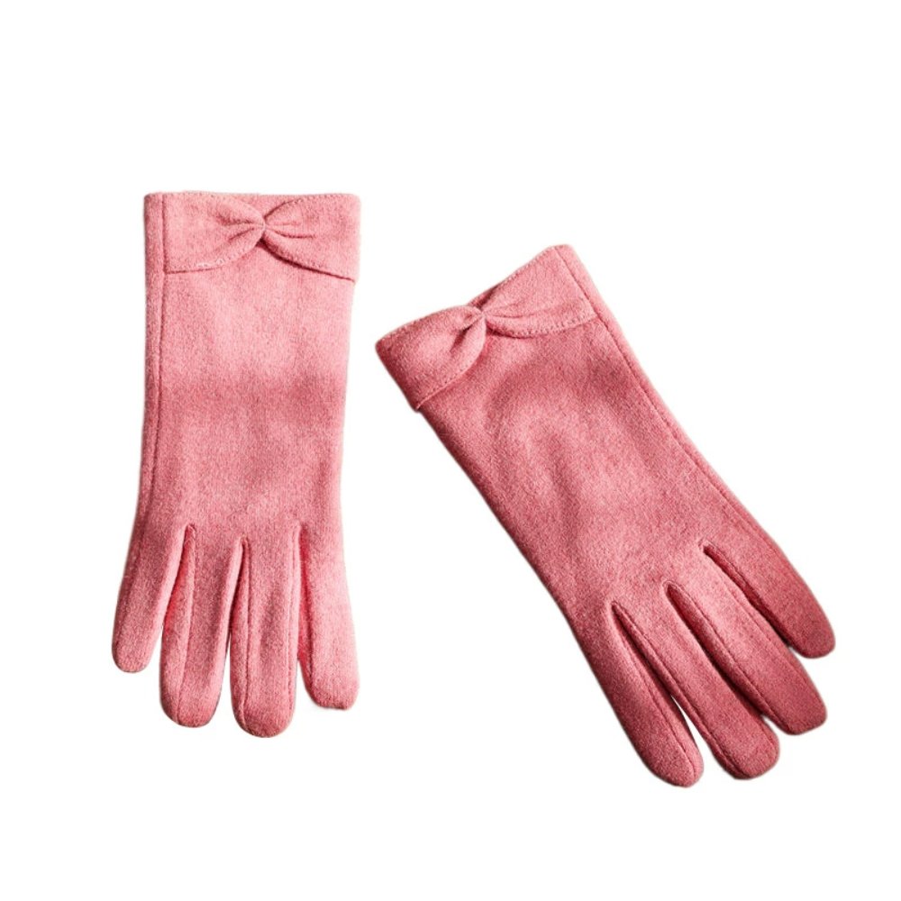 Women’s Winter Bow-Knot Warm Gloves